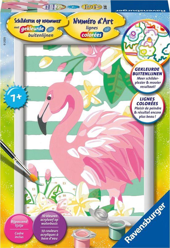 Schilderen op nr. - Flamingo Anyfma Lifestyle Boxtel