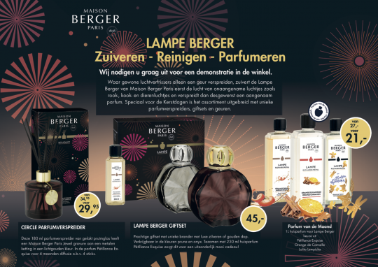 De Lampe Berger aanbieding Anyfma Lifestyle Boxtel